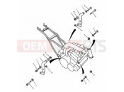TRIUMPH SPEED TRIPLE (CARBS) Linkage Carrier...