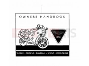 Triumph 1994 SPEED TRIPLE (CARBS) Owners Handbook 1995 Models
