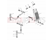 Triumph 2000 SPEED TRIPLE 885cc\955cc (EFI) > 141871 Oil Cooler 955cc Engine