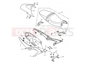 Triumph 2007 SPEED TRIPLE 210445 > 461331 Rear Bodywork & Seat 333178