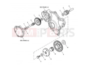 Triumph 2007 SPEED TRIPLE 210445 > 461331 Starter Drive Gears