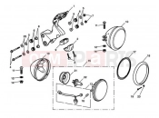 Triumph 2007 SPEED TRIPLE 210445 > 461331 Headlight Assembly