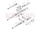 Triumph 2007 SPEED TRIPLE 210445 > 461331 Rear Suspension Linkage