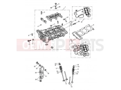 Triumph 2007 SPEED TRIPLE 210445 > 461331 Cylinder Head & Valves
