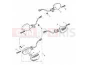 Indicators 333178 - Triumph SPEED TRIPLE 210445 > 461331 2009