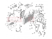 Cooling system - Triumph SPEED TRIPLE 210445 > 461331 2009