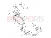 Exhaust System 281465 - Triumph SPEED TRIPLE 210445 > 461331 2009
