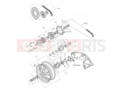 Triumph 2014 SPEED TRIPLE 461332 > 735437 Rear Wheel & Final Drive