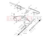 Triumph 2014 SPEED TRIPLE 461332 > 735437 Rear Swingarm