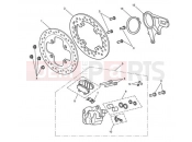 Triumph 2014 SPEED TRIPLE 461332 > 735437 Rear Brake & Disc