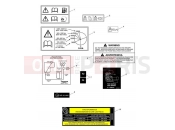 Triumph 2012 SPEED TRIPLE 461332 > 735437 Warning Labels