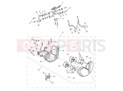 Triumph 2012 SPEED TRIPLE 461332 > 735437 Headlight Assembly