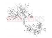 Triumph 2012 SPEED TRIPLE 461332 > 735437 Exhaust System