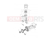 TRIUMPH SPEED TRIPLE R > 735336 Crankshaft, Connecting Rods...