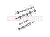 Triumph 2012 SPEED TRIPLE R > 735336 Transmission