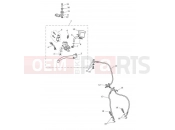 Triumph 2012 SPEED TRIPLE R > 735336 Front Brake Master Cylinder