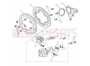 Triumph 2012 SPEED TRIPLE R > 735336 Rear Brake & Disc