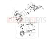 Triumph 2020 Speed Triple S Rear Brake Caliper & Disc