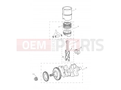 Triumph 2020 Speed Triple S Crankshaft, Connecting Rods...