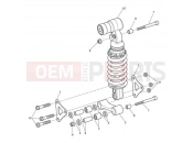 Triumph 2016 SPEED TRIPLE R - 735337 > Rear Suspension Unit & Linkage