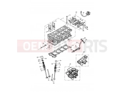 Triumph 2002 SPEED FOUR Cylinder Head & Valves