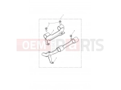 Triumph 2016 STREET TWIN Mounting Kit, U Lock