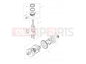 Triumph 2017 STREET TWIN Crankshaft, Con Rods 914972