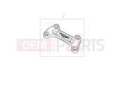 Triumph 2020 STREET TWIN Upper Handlebar Clamp, 22.2 Bar