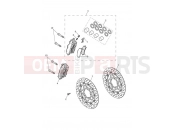 TRIUMPH TIGER EXPLORER XCA 740277 > Front Brake Caliper & Disc