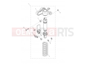 Triumph 2019 TIGER EXPLORER XCA 740277 > Rear Suspension Unit