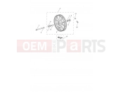 Triumph 2012 Tiger Explorer > 740276 TIGER EXPLORER Front Wheel Cast