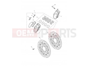 TRIUMPH Thruxton RS Front Brake Caliper & Disc