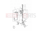 TRIUMPH SPRINT CARBS Rear Brake Master Cylinder