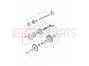 Triumph 1998 SPRINT CARBS Alternator, Starter Drive Gears