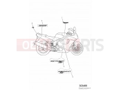 Triumph 2000 SPRINT ST > 139276 Decals