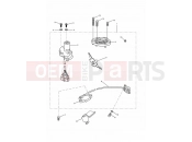 Ignition Switch, Seat Lock - Triumph SPRINT ST 139277 > 208166 2004
