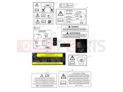 Triumph 2012 SPRINT GT Warning Labels
