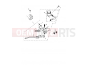 Triumph 2012 SPRINT GT Front Brake Master Cylinder...