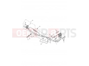 Triumph 2012 SPRINT GT Exhaust System