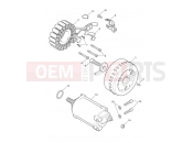 Triumph 2021 ROCKET 3 GT Starter & Alternator