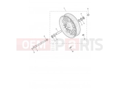TRIUMPH ROCKET 3 R Front Wheel