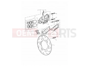 Triumph 1996 ADVENTURER Front Brake Caliper & Discs