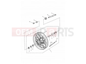 Triumph 2000 ADVENTURER Front Wheel