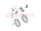 Triumph 2008 ROCKET III, CLASSIC & ROADSTER Front Brake Caliper & Discs
