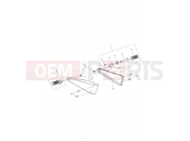 Triumph 2009 ROCKET III, CLASSIC & ROADSTER Rear Footrests & Mountings