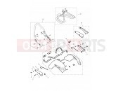 Triumph 2013 ROCKET III TOURING Rear Mudguard 574820