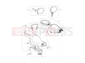 Triumph 2013 ROCKET III TOURING Seat 574820