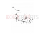 Triumph 2013 ROCKET III TOURING Rear Brake Master Cylinder...