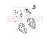 Triumph 2013 ROCKET III TOURING Front Brake Caliper & Discs