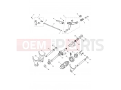 TRIUMPH THUNDERBIRD COMMANDER Gear Selectors & Pedal